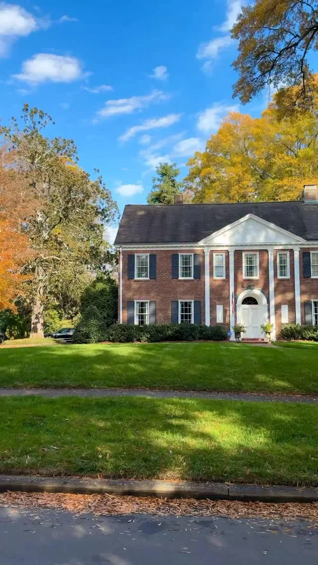 Golden (leaf) hour in an established Charlotte neighborhood 

#historicarchitecture #oldhomelove #charlottehomes