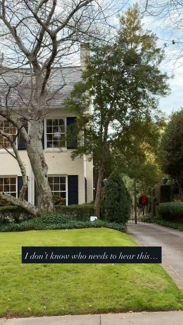 But this was my “off year.” We didn’t put up our family Christmas tree, we didn’t go the extra mile with outdoor Christmas lights, we haven’t packed each night with festive family activities and we barely got a Christmas card out. I don’t know what it is about this year but I didn’t feel the same urgency or motivation. We still have garland around the front door, stockings hung above the fireplace and freshly baked Christmas cookies to enjoy and this year, that’s going to be enough. My family is also getting a less stressed and busy mom, and I’ll mark that as a win for everyone.

Whether you went all out (which is also wonderful!!) or whether you had to let some stuff go this year, I hope you’re able to spend the next few days soaking in whatever season you’re in because something we all know too well, every year is a gift ❤️

#familychristmas #christmasblessings #christmasathome