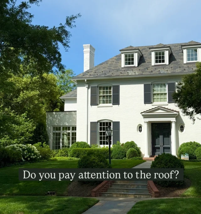 Have you ever paid attention to the roof of the homes you admire? I started paying attention and now I can’t help but notice the roof material, lines and details. Swipe to see examples of slate, cedar, metal and clay shingles — including at least one with faux slate! 

#roofs #roofreplacement #roofdesign #architecturaldetails